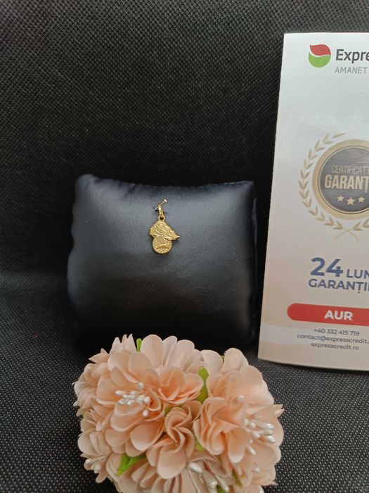 Pandantiv aur 18K 1.17g (Ag16 Moldova b32605.3) - Garantie 2 ani!