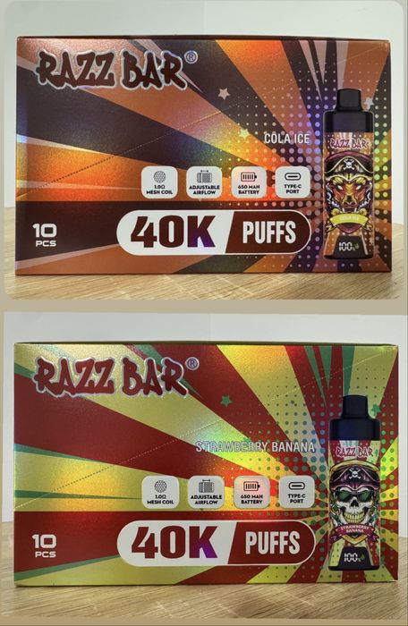 Vape Razz Bar 40000 pufuri