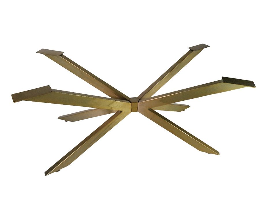 Метални крака за маса паяк - златни