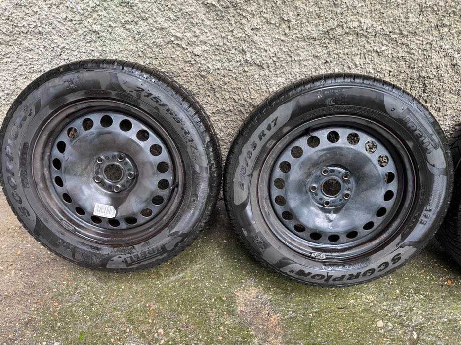 17 цола ламаринени джанти WV  с гуми