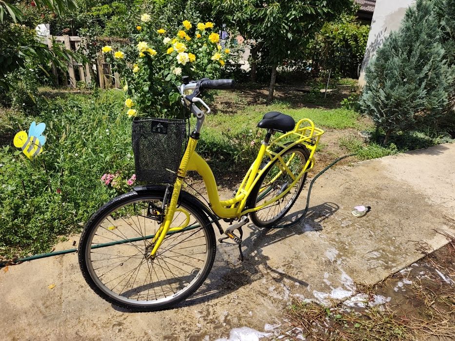 Bicicleta pegas cu frana pe tambur