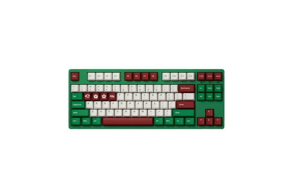 } Клавиатура Akko 3087 V2 Matcha Red Bean Cherry Silent Red