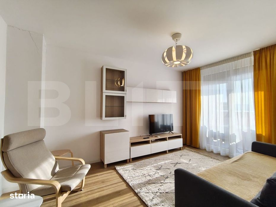 Apartament 2 camere, Ared, bucatarie separata, parcare acoperita, mode