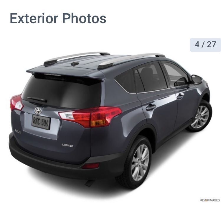 Ceata spate toyota rav4 2013-2015