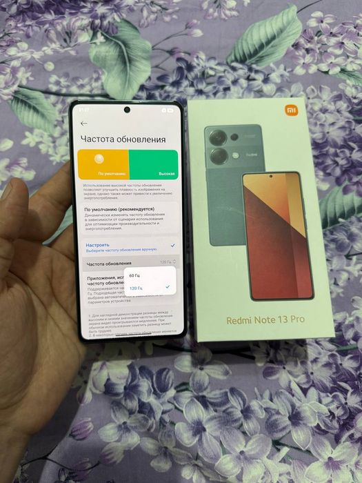 Xiaomi Redmi Note 13 Pro 8+8/256GB Green Igravoy Karobka Holati Yaxshi
