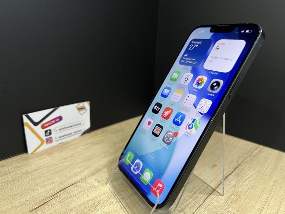 iPhone 14 Plus 128Gb Midnight Second-Hand 3 ani garanție, Telefoane Mu