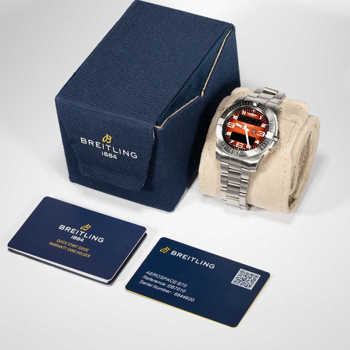 Breitling Aerospace B70 Orbiter 43mm EB70101A1O1E1 25-th Anniversary