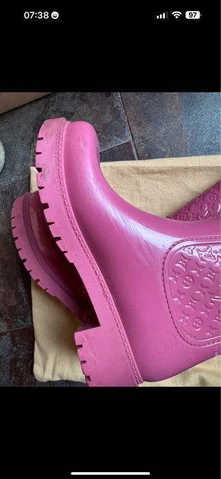 Cizme silicon Louis Vuitton