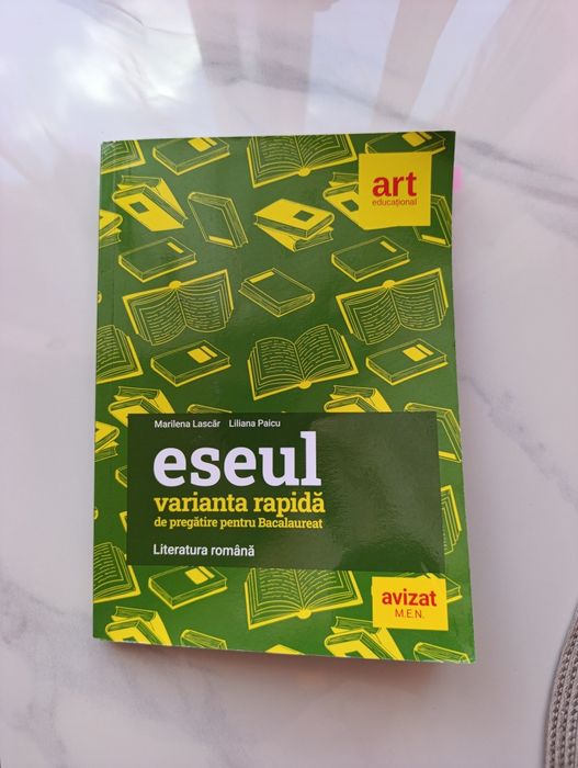 Vând manuale și culegeri pentru liceu și Bacalaureat
Vând mai mult