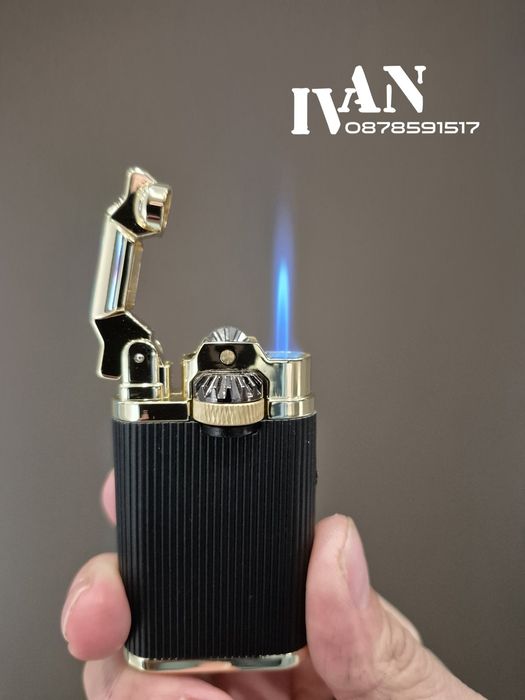 Луксозна запалка Jobon с джет-пламък (Три цвята)