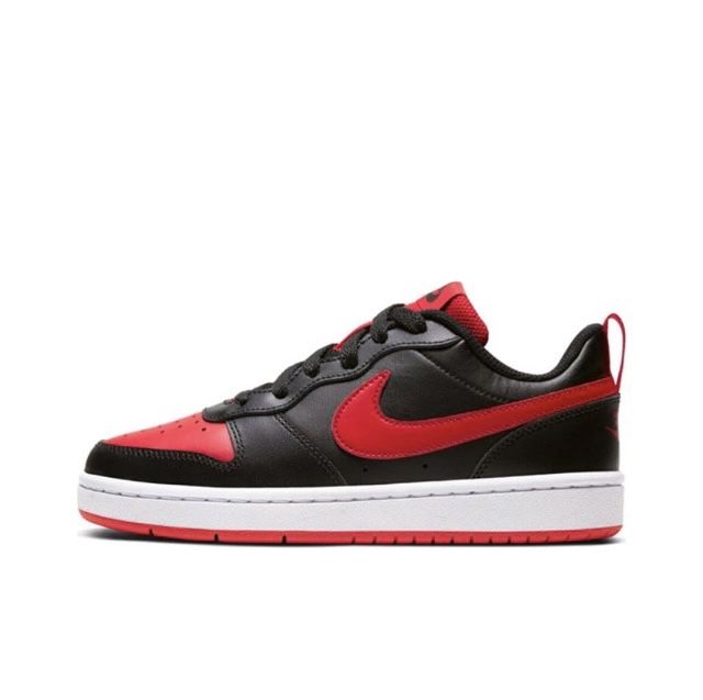 Nike court borough low 2 University red
