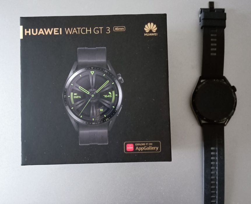 Смарт-часы Huawei Watch GT3 42 мм черный Б/У