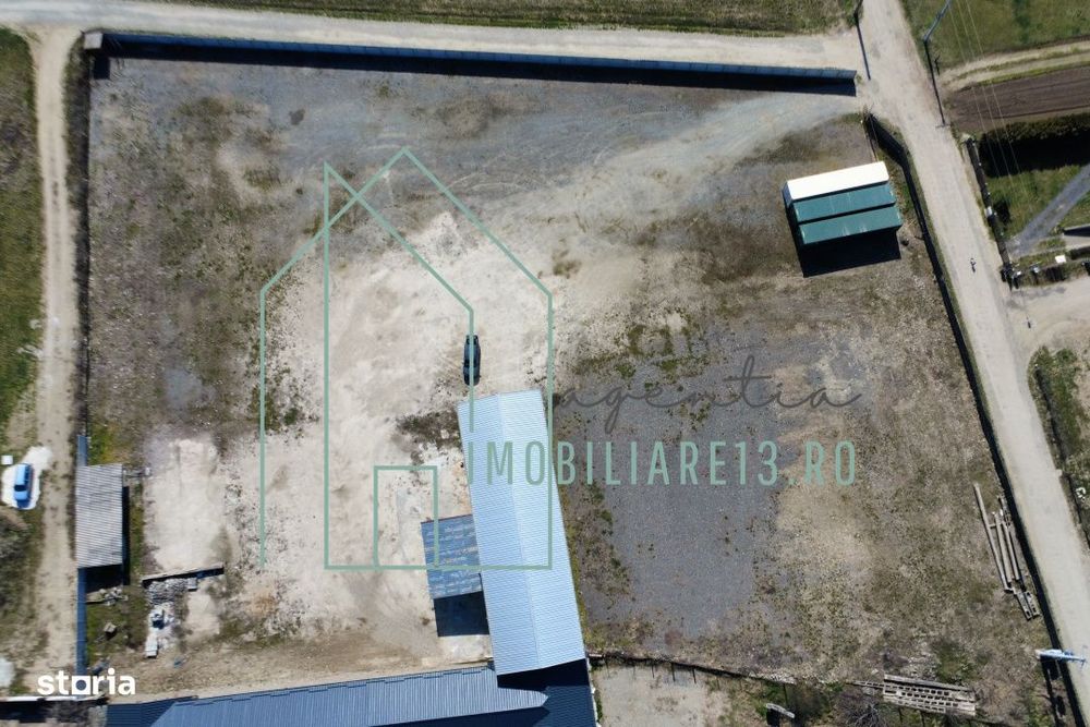 Hala de inchiriat 260 mp + Teren 7.600 mp | Petresti, Jud. Alba