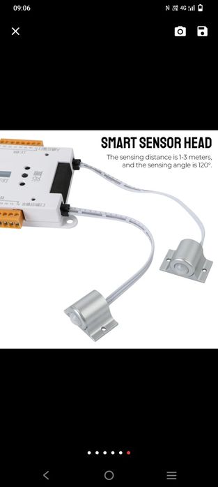 Controler Iluminat LED Max 32 Canale Trepte Scari Cu 2 Senzori miscare