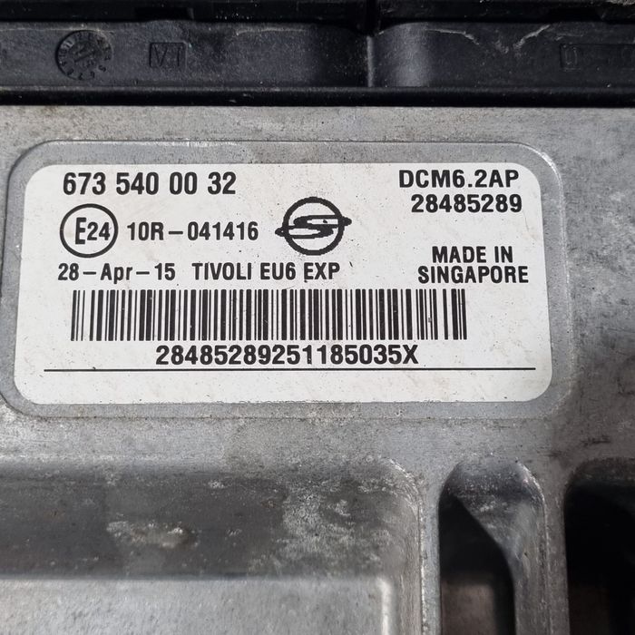 Calculator motor SsangYong Tivoli 1.6 D 2015 - 2019 115CP Manuala D16DTF Euro6 (1471) Diesel 6735400032 Garantie