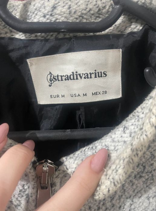 Palton subtire, cu fermoar