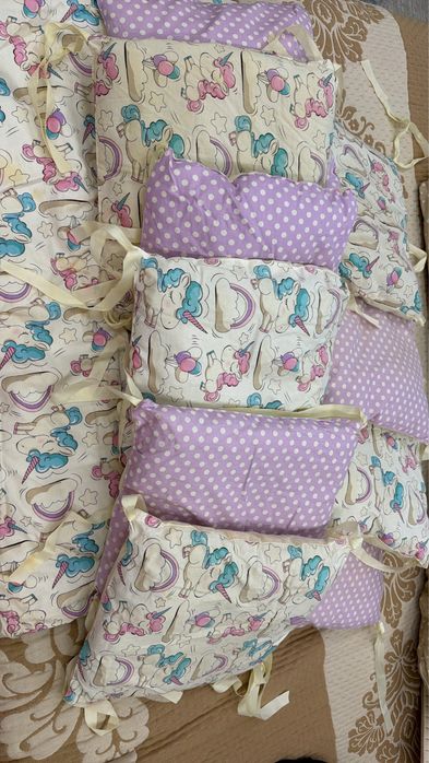 Бортики в кроватку