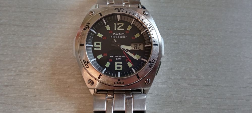 Мъжки часовник Casio Wave Ceptor WVQ-200HE
