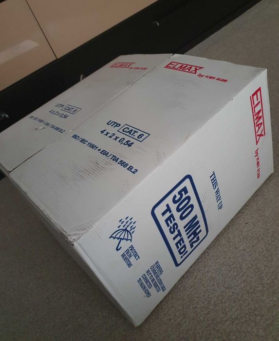 Cablu internet UTP CAT6 500MHz