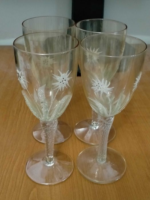 Set 4 Pahare Vin Vintage