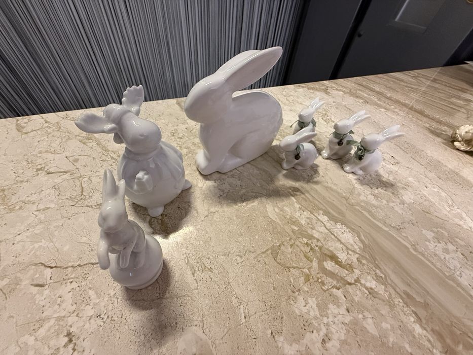 Комплект уникални порцеланови фигури (Германия)