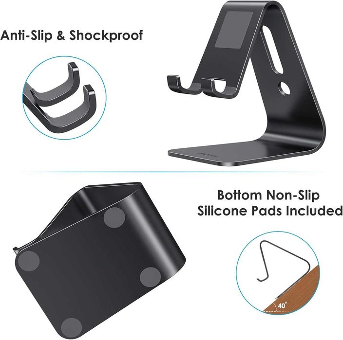 Стойка за телефон за Бюро, Маса, Digital One SP00997 mocile mate метал