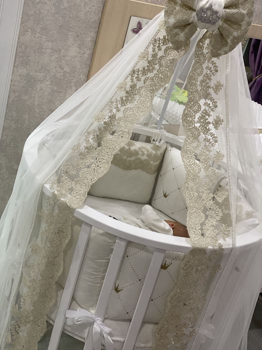 Бортики на кроватку