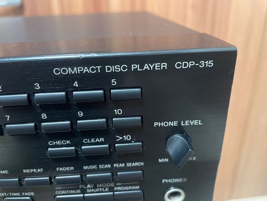 Sony CDP-315 Compact Disc Player