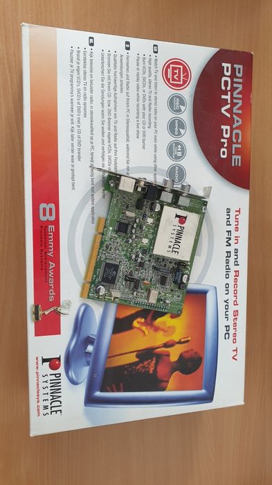 Pinnacle PC TV Pro tunner, radio, telecomanda cabluri