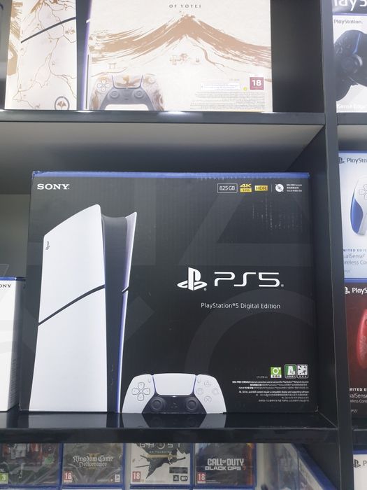 Playstation 5 slim 1tb с готовыми записанными играми