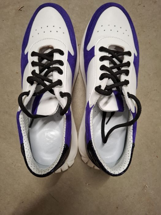 Обувки тип кец естествена кожа