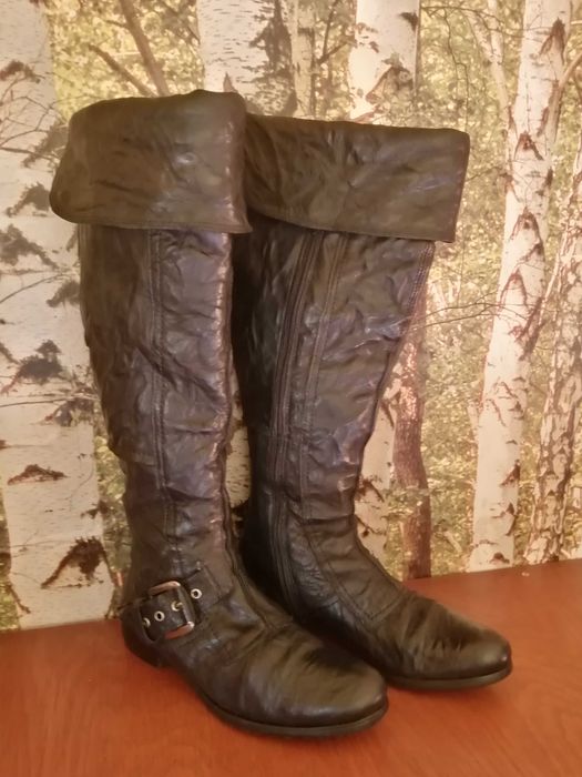 Vand cizme din piele naturala, nr.37