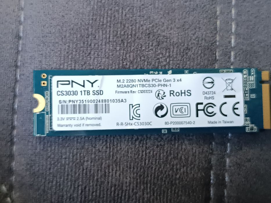 PNY SSD disk 1 TB