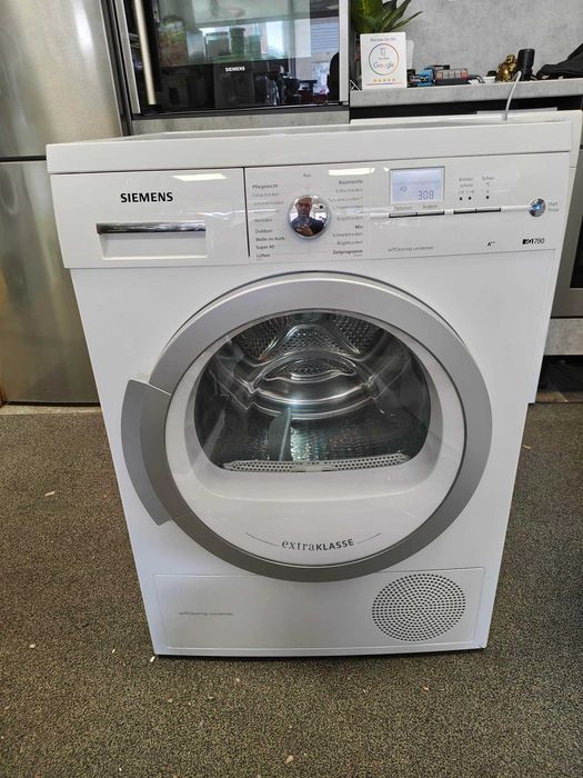 А++ Сушилня с термопомпа Siemens-Сименс iQ 790 Самопочистване-SelfCleaning Condenser