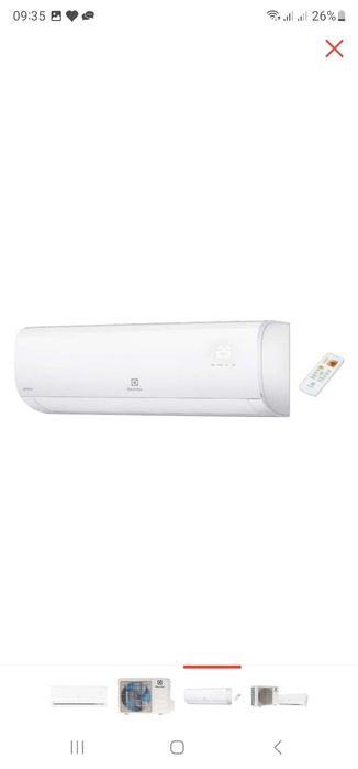 Кондиционер Electrolux 25-35 кв/м