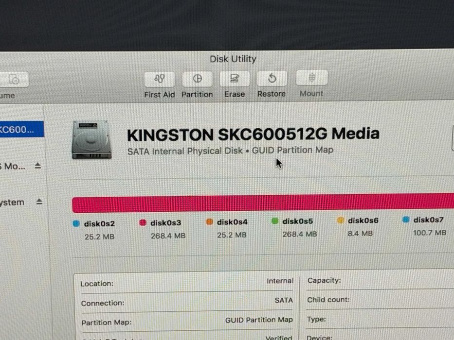 Mac Mini Late 2014 - i5, 8GB ram, 512GB SSD - A1347