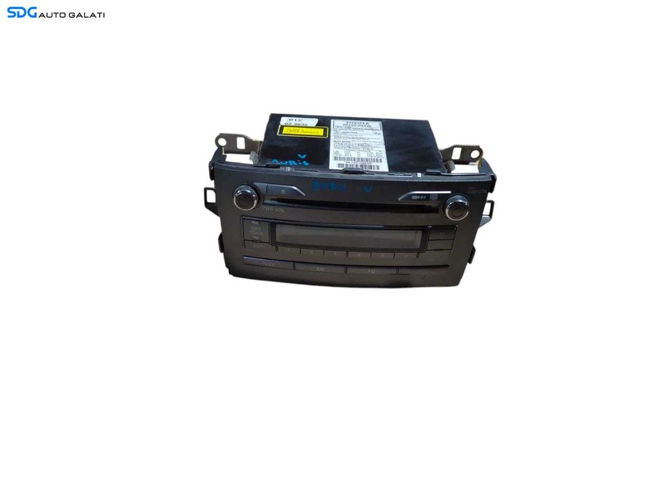 Unitate Radio CD Player cu MP3 Toyota Auris 2006 - 2012 Cod 86120-02520 [L5600]