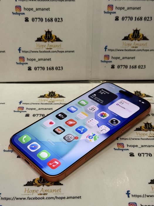 Hope Amanet P7 Iphone 17 Pro Max 256 Gb