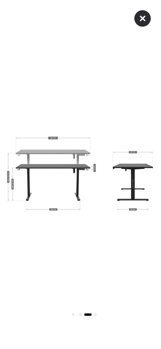 Birou Mark Adler electric reglabil pe inaltime 160x80