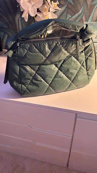 Чанта дамска зелена