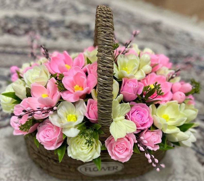 Sovundan iforli gullar 100ming sōmda bizda xardoyim tayyori bor