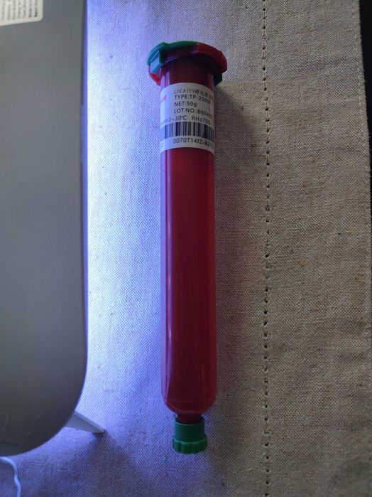 Lampa led UV, dimensiuni 22,5x12,5x5cm si adeziv LOCA TP2500F,