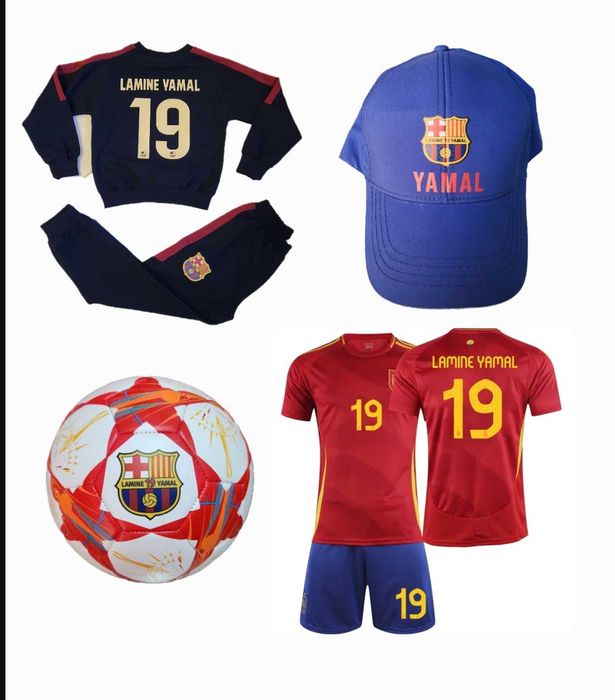 Сет Комплекти Фенски Мбапе Роналдо меси Ямал Неймар холанд белингам