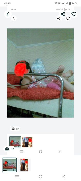 Двухярусная кровать 3в1 одном