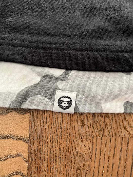 Тениска AAPE BY *A BATHING APE® unvs shark-camouflage *ОРИГИНАЛНА* Размер XL