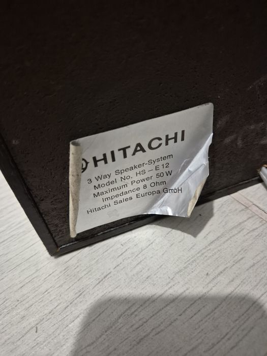 Vand boxe Hitachi HS S12   50w