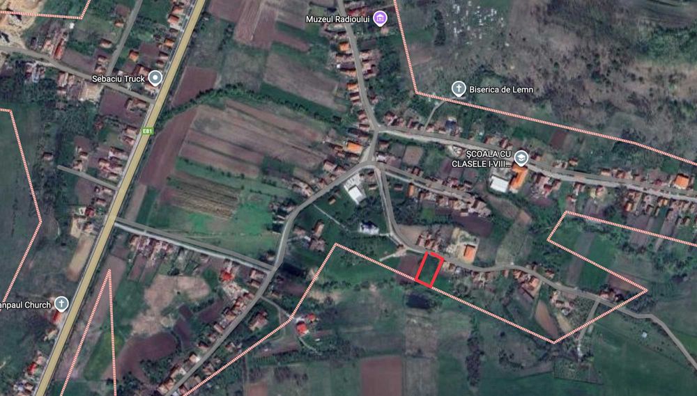 Teren Intravilan Sânpaul - 1400mp, Utilități la Hotar, Acces Rapid A3