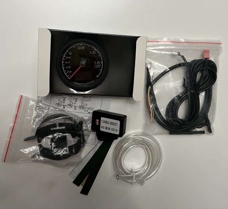 Бууст метър boost meter измервателен уред за турбо