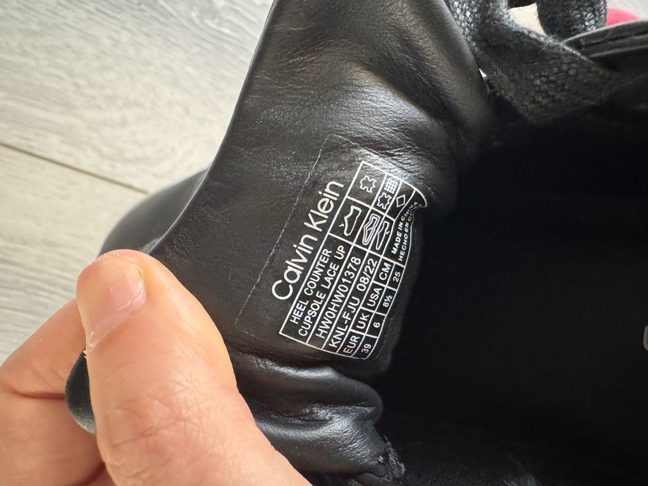 Adidasi dama Calvin Klein piele naturala 39