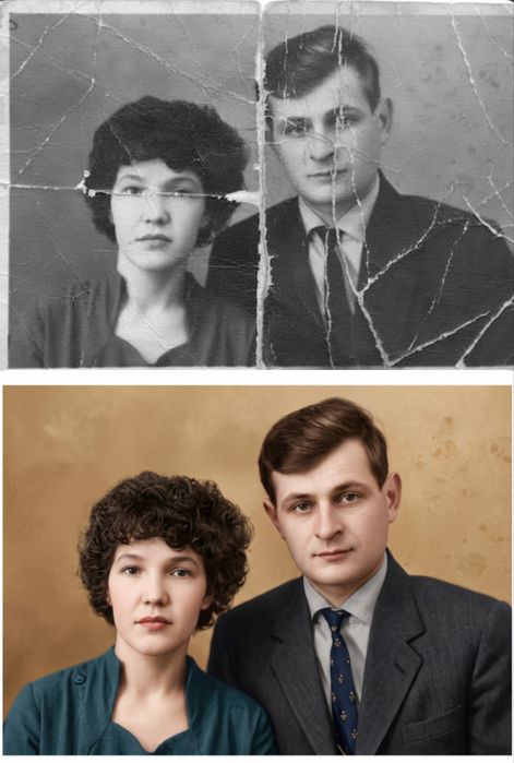 Реставрация и восстановление старых фотографий